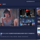   2021-05-21最新二开版本源码博客论坛源码,UI很漂亮,可切换皮肤界面。