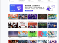   2024-06-09首途第三十三套清新简约卡片风格蓝紫渐变色短视频模板 | 苹果CMSV10主题