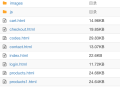#精品 nunuo服装商城HTML模板源码